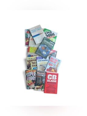 Vintage Bundle 16 Mini Magazines Dell Purse Books Foods Exercise Games Recipes